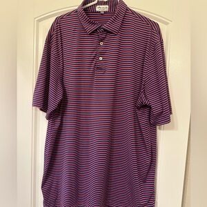 Peter Millar Summer Comfort Striped Men's Polo Shirt